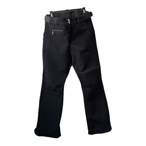 Bogner Black Low Rise Flare Ski Pants Size 10